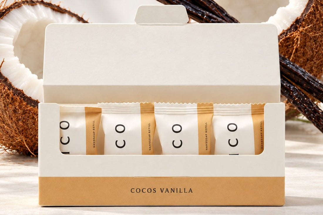 Open refill 4-pack Coconut & vanilla