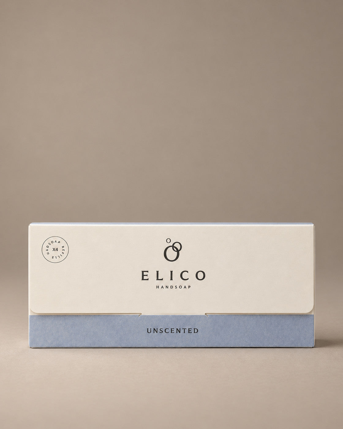 Elico handtvål refills 4-pack Oparfymerad, stängd kartong