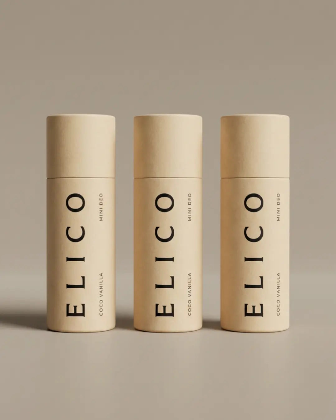 Mini Deo Coco Vanilla — aluminiumsfri fast deodorant i papptube