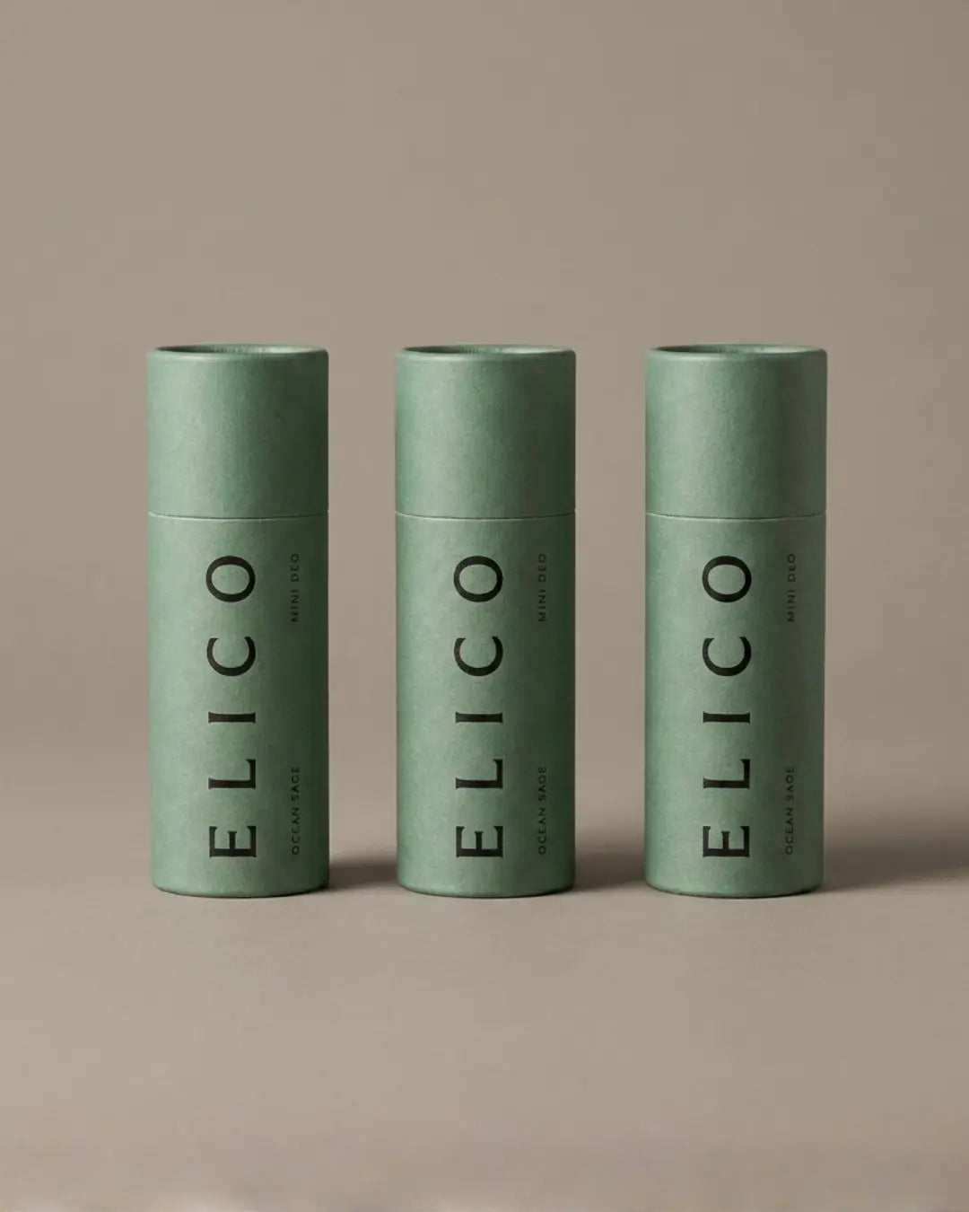 Mini Deo Ocean & Sage — aluminiumsfri fast deodorant i papptube